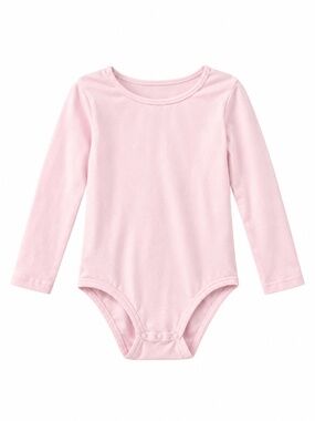 Danskin Girls Light Pink Long-Sleeve Leotard – Size 6/6X